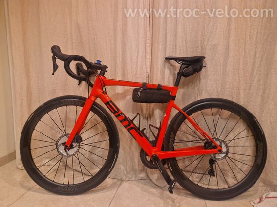 BMC Teammachine SLR FIVE (Achat 06/2023) — Roues Mavic Cosmic SLR 45
