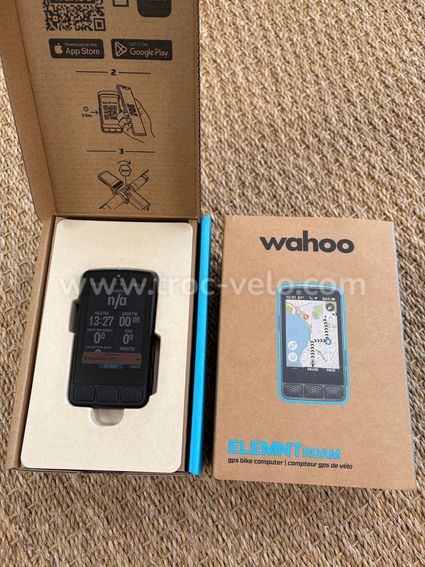 Ordinateur De Vélo GPS Wahoo ELEMNT ROAM V3 - Neuf - Écran Couleur, Capteurs GPS