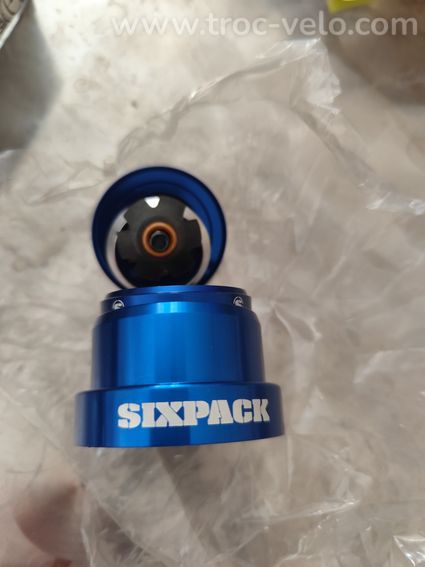 Jeu de direction Sixpack Racing Department R conique 1.5 bleu neuf - 3