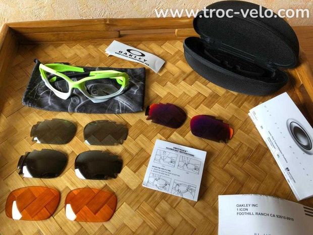 1 paire oakley jawbone + verres + accessoires - 1