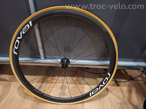 Roues Roval Alpinist CLX 1 - CDR SRAM + K7 Sram FORCE + HOUSSES - 3
