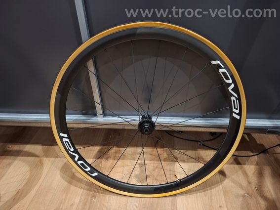 Roues Roval Alpinist CLX 1 - CDR SRAM + K7 Sram FORCE + HOUSSES - 4