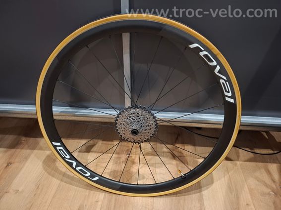 Roues Roval Alpinist CLX 1 - CDR SRAM + K7 Sram FORCE + HOUSSES - 5