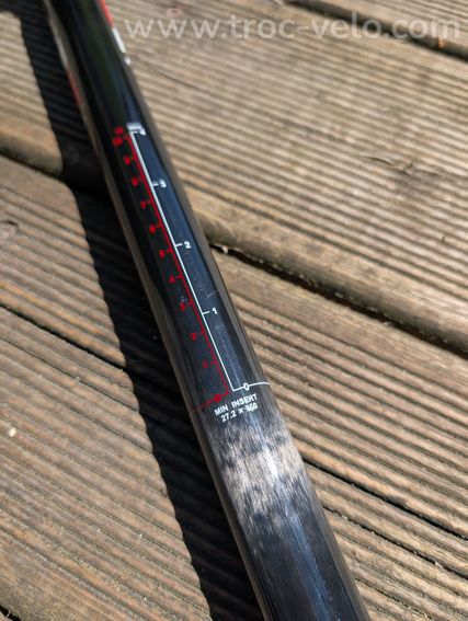Tige de Selle Procraft PRC Monolink Carbon 27.2*350mm - 2