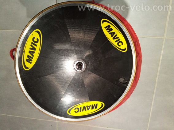 Roue lenticulaire carbone Mavic comète  - 3