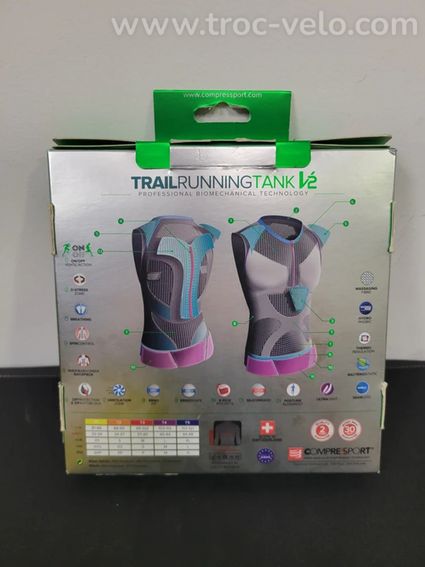 Maillot de trail Compressport - 2