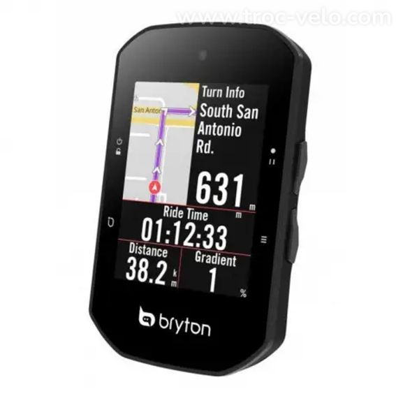 Compteur GPS vélo BRYTON RIDER S500T* (*avec ceinture cardio et capteurs vitesse et cadence) - 4