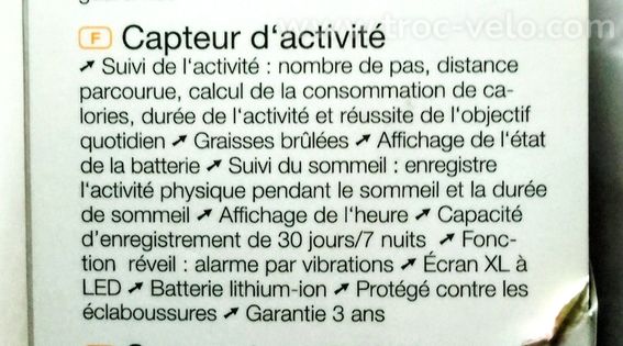 Beurer AS 80 - Suivi d'activités - monochrome - Bluetooth - 3