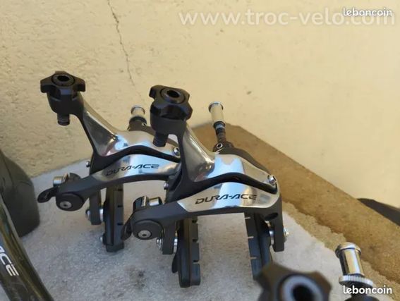 Groupe Shimano Dura Ace 7900, manettes, dérailleurs, pédalier... vélo route course carbone  - 2