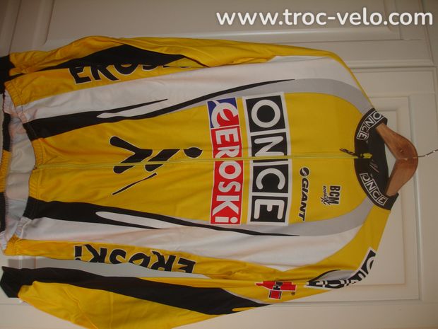 Maillot ONCE jaune manches longues - 1