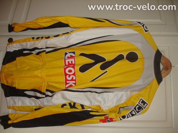 Maillot ONCE jaune manches longues - 2