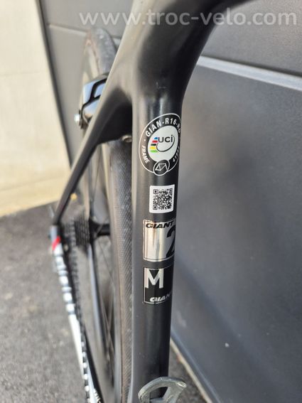 VELO ROUTE / GIANT TCR PRO / TAILLE M - 3