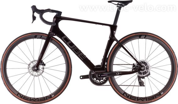 Velo De Route Cube Agree C 62 Slx Sram Force Etap Axs 12v 700 Mm Rouge Liquid 2025 T 56 174 185cm   Produit Reconditionne - 3