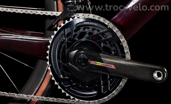 Velo De Route Cube Agree C 62 Slx Sram Force Etap Axs 12v 700 Mm Rouge Liquid 2025 T 56 174 185cm   Produit Reconditionne - 6