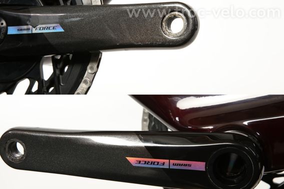 Velo De Route Cube Agree C 62 Slx Sram Force Etap Axs 12v 700 Mm Rouge Liquid 2025 T 56 174 185cm   Produit Reconditionne - 8