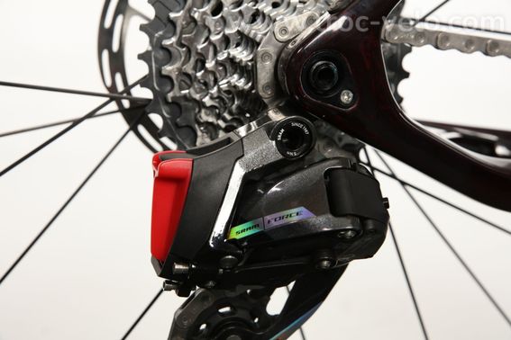 Velo De Route Cube Agree C 62 Slx Sram Force Etap Axs 12v 700 Mm Rouge Liquid 2025 T 56 174 185cm   Produit Reconditionne - 9