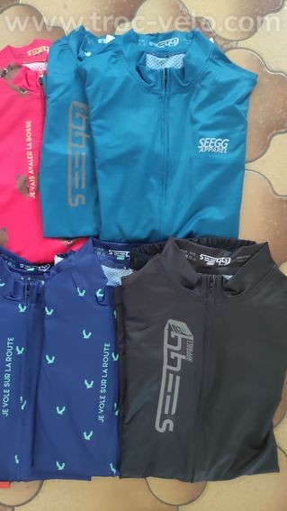 Lot de maillots prototypes & premières collections