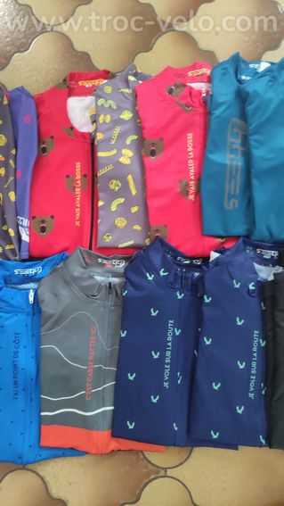 Lot de maillots prototypes & premières collections - 2