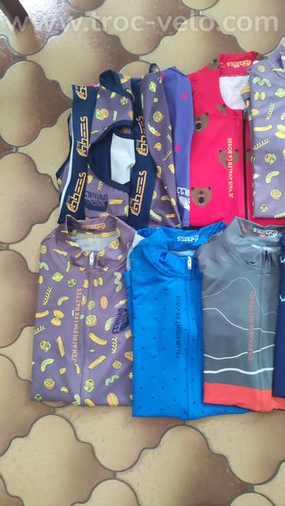 Lot de maillots prototypes & premières collections - 3