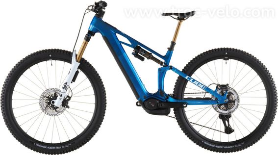 Vtt Electrique Tout Suspendu Cube Stereo Hybrid One44 Hpc At 800 12v 800 Wh Bosch 120 Nm 29   Bleu Actionteam 2026 T L 174 187cm   Produit Recondition - 3