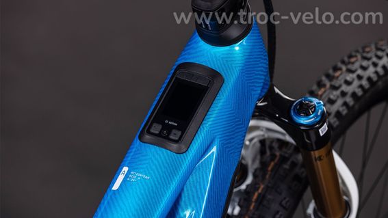 Vtt Electrique Tout Suspendu Cube Stereo Hybrid One44 Hpc At 800 12v 800 Wh Bosch 120 Nm 29   Bleu Actionteam 2026 T L 174 187cm   Produit Recondition - 6