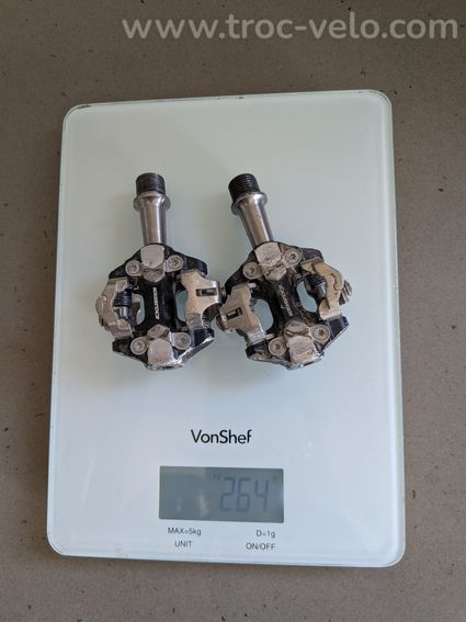 Pédales exustar compatibles Shimano titane
