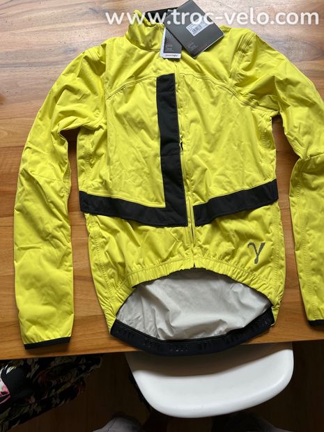 Veste pluie Zéro rh jaune neuve  - 2