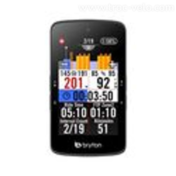Compteur GPS Vélo BRYTON RIDER S800T* (*avec cadence, vitesse et ceinture HRM) - 5