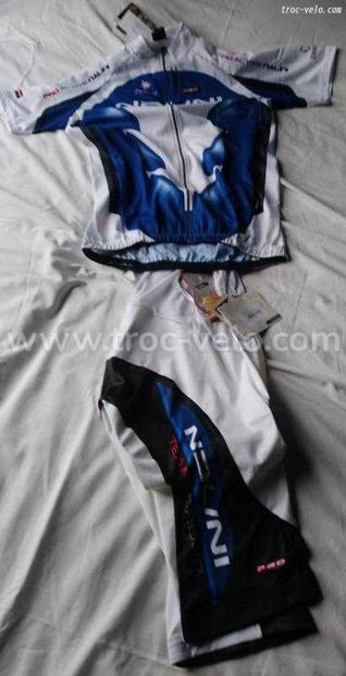 Ensemble maillot+ cuissard nalini neuf - 1