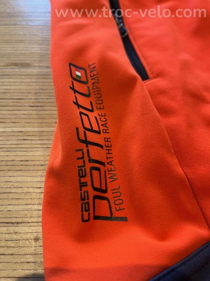 Veste CASTELLI CONVERTIBLE PERFETTO ROS 2 - Taille S - Orange - 5