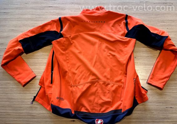 Veste CASTELLI CONVERTIBLE PERFETTO ROS 2 - Taille S - Orange - 2