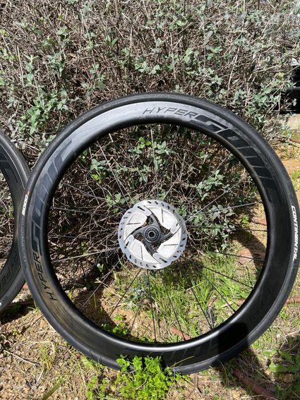 Roues carbone 50mm disque / pneu - 2