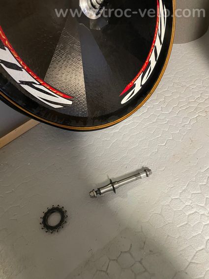 Roue arrière Zipp Pleine - Patin - 6