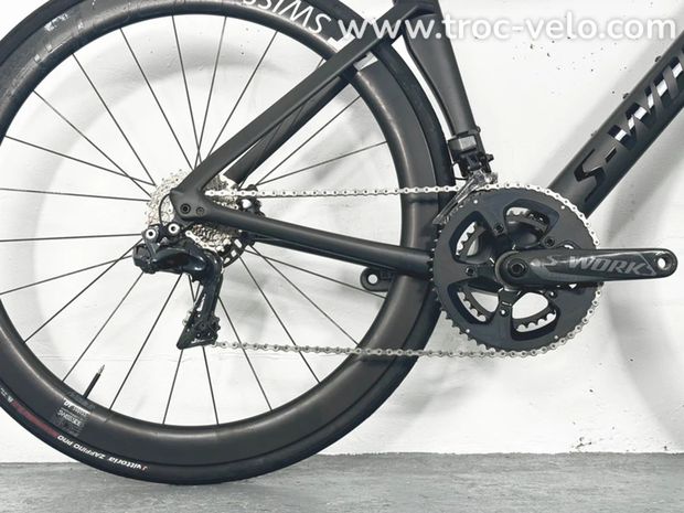 Vélo de route Specialized Venge S-Works Shimano Dura-Ace di2 Taille 54 / Roues DT Swiss Arc 1400 Dicut Carbon - 3