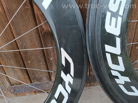 Paire Roues Carbone Cycles 14 80 Mm Boyau - 2