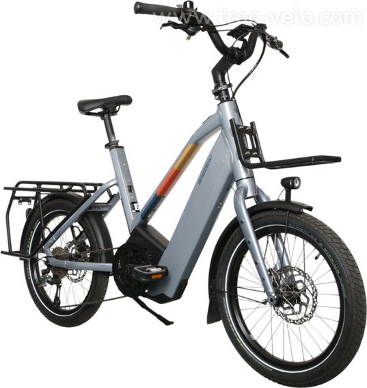 Velo Electrique Compact Bergamont Hans E Bosch 500wh T Unique 165 195cm   Produit Reconditionne - 2
