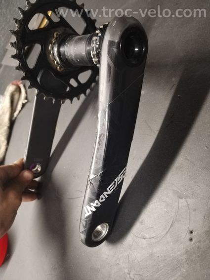 Pedalier Truvativ Carbone 170mm - 2