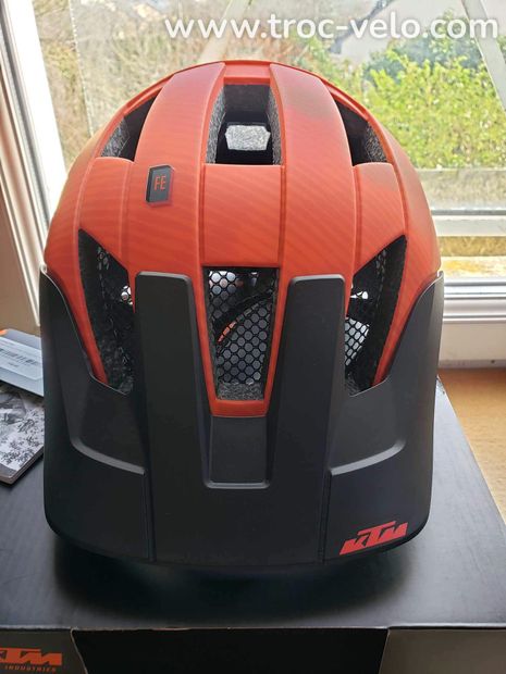 Casque vélo KTM orange neuf (Valeur d’achat  110e) - 6