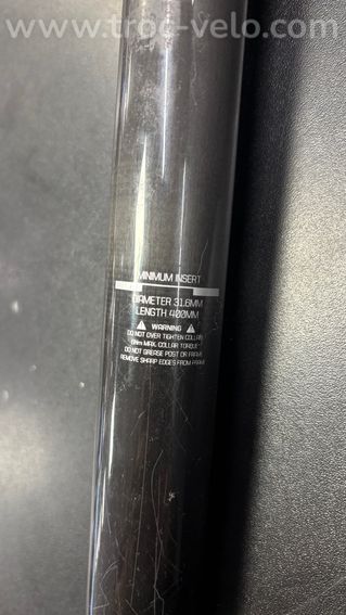 Tige de selle Bontrager carbone 31,6mm - 3