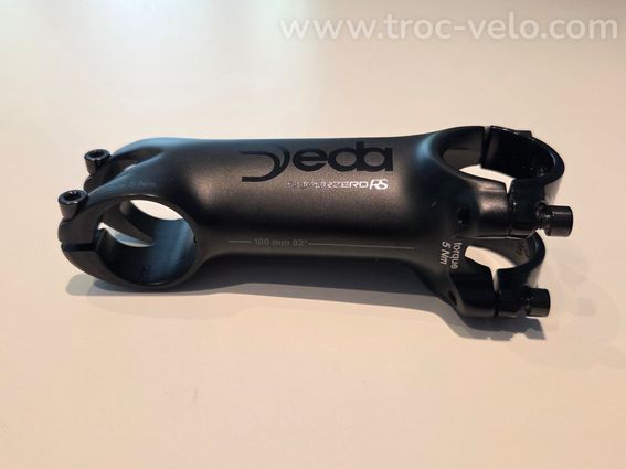 Potence Deda Superzero RS – 100 mm – 82° – État comme neuf - 2