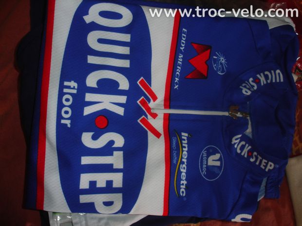 Maillot QUICK STEP  bleu - 1