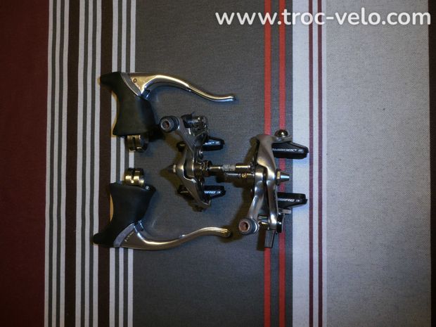 Shimano Dura Ace BR-R9100 Dual Pivot - Étrier frein sur jante - roue avant pour jante carbone noir 2018