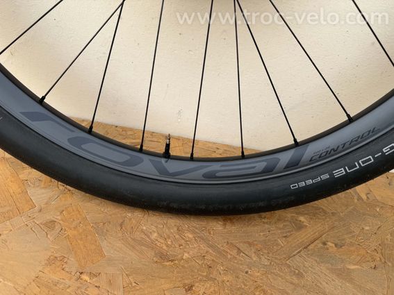 Roues VTT Roval carbone  - 4