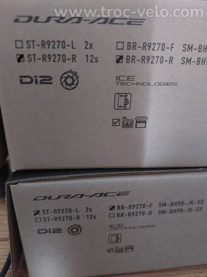 Leviers di2 12v + freins dura ace 12v - 2