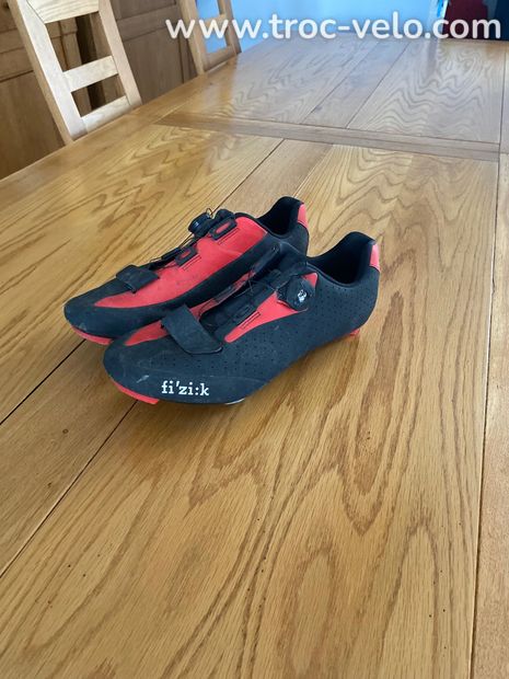 Chaussures Route Fizik Tempo Overcurve R5 - rouge et noir - 2