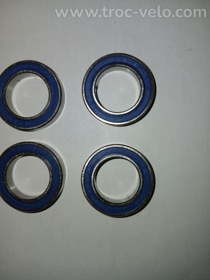 4 roulements 6802V-2RS INOX