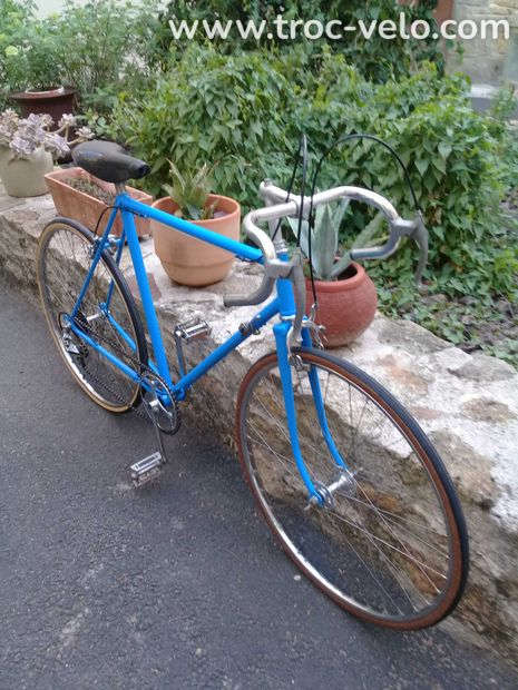 Velo course vintage Peugeot 5vit restauré neuf - 1