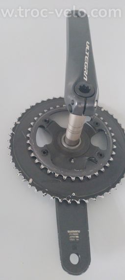 Vends  pédalier Shimano Ultegra R8000. 52x36.   Manivelles  172.5mm - 3