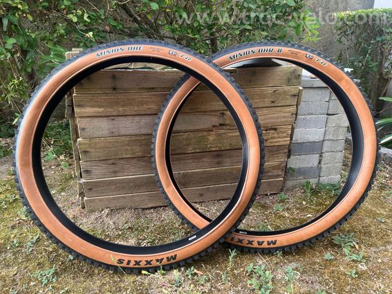 Pneus Maxxis DH marron