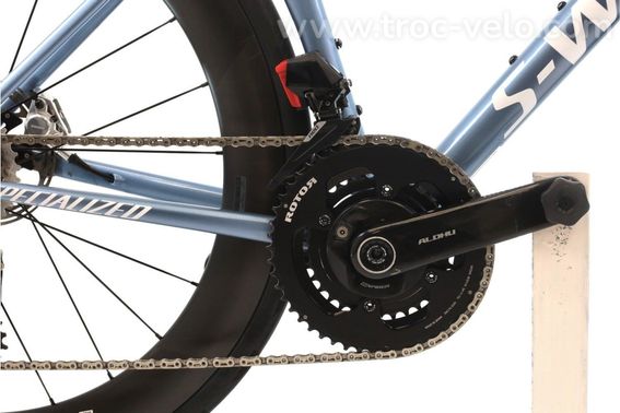 Produit Reconditionne    Specialized S Works Tarmac Sl8 Axs 12v    Bleu   Velo De Route   Tres Bon Etat - 4